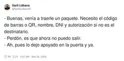 Log&iacute;stica 2026: te piden el ADN y te lo dejan &ldquo;apoyado en la puerta&rdquo;