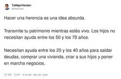 Perfecto, ahora solo me falta el patrimonio