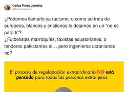 Los ucranianos no pueden acogerse al proceso de regularizaci&oacute;n, son demasiado blancos