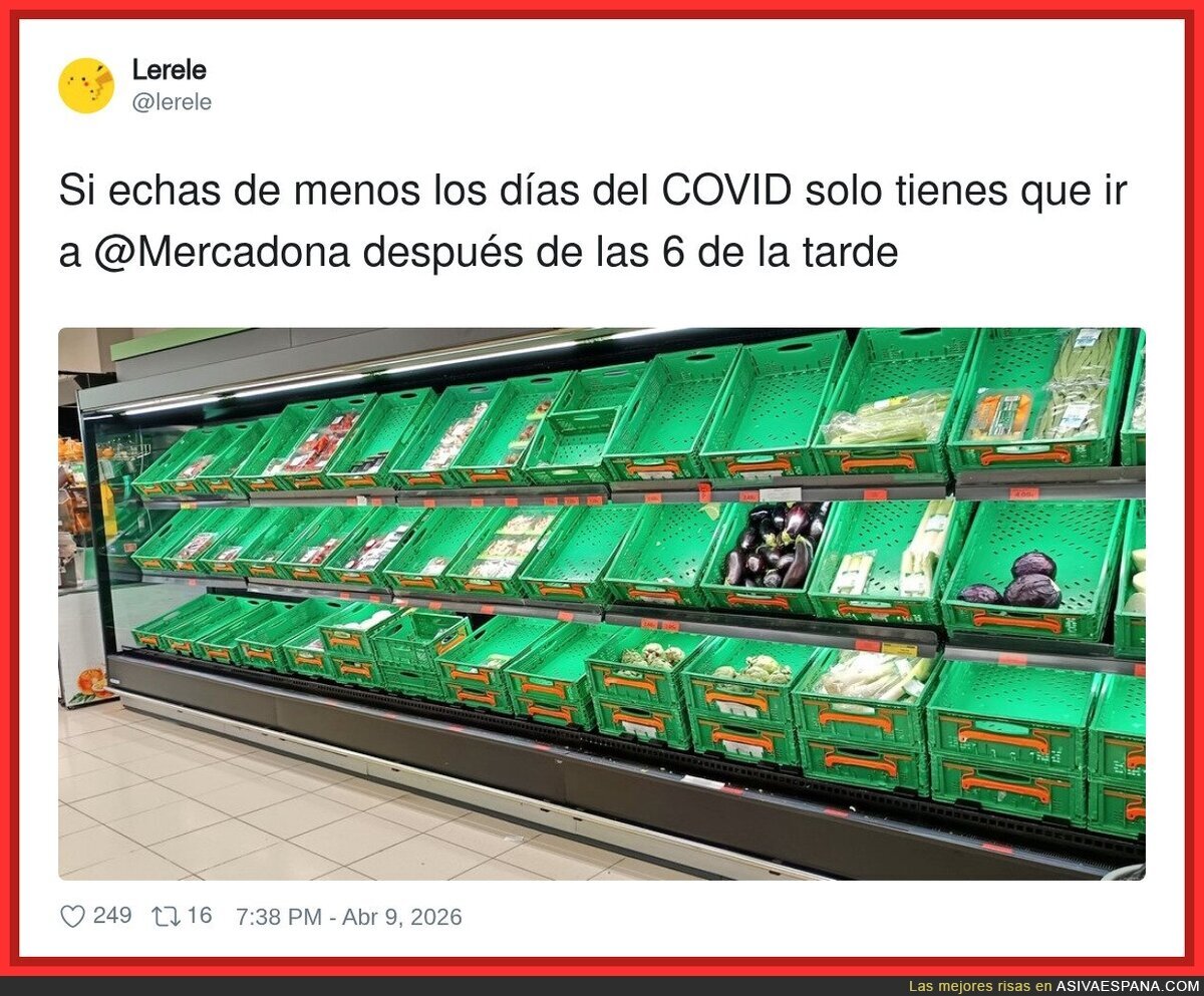 La gente arrasa que da gusto