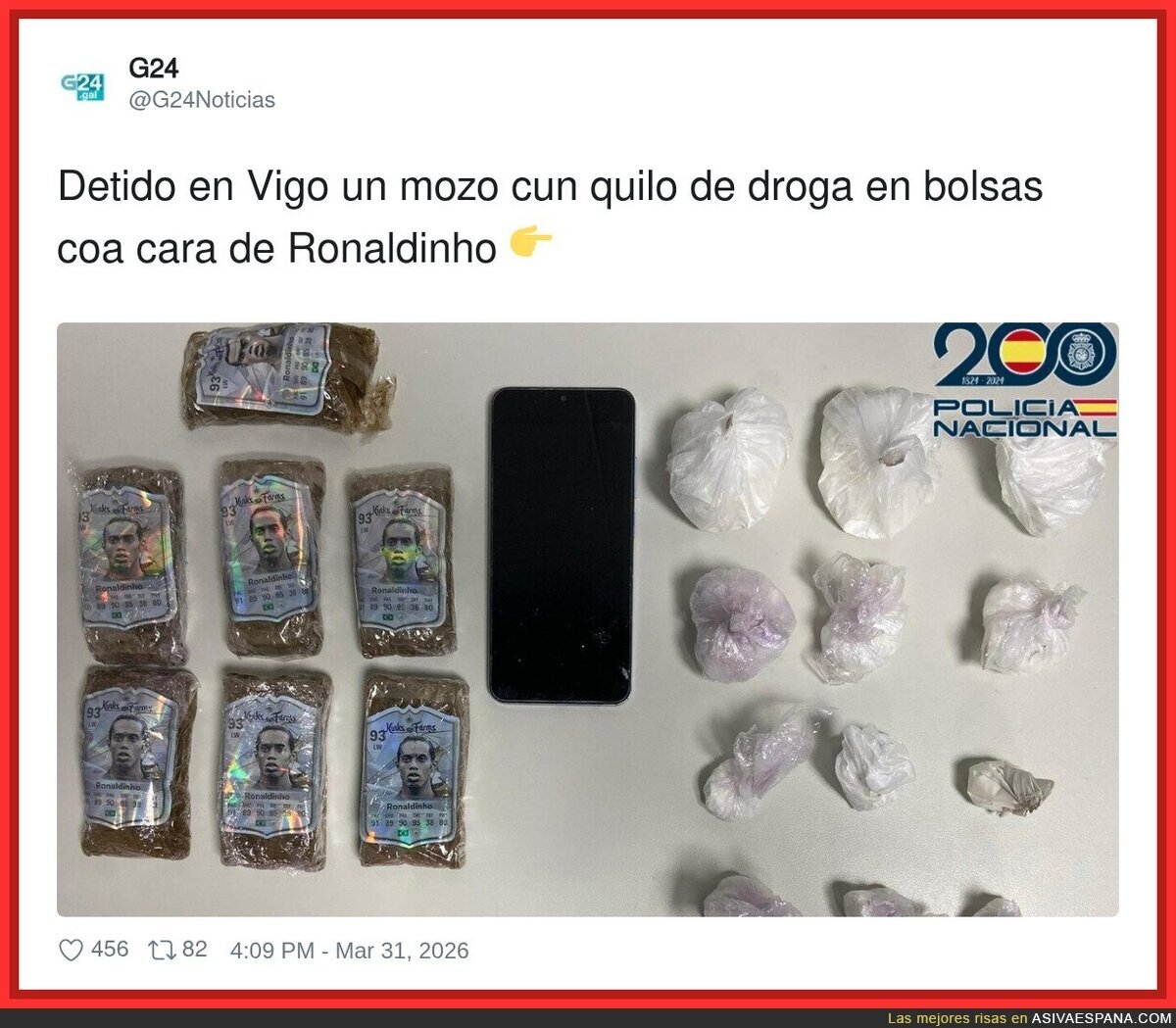 Ronaldinho, edici&oacute;n 'polvito legendario'