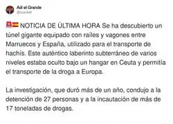 Espa&ntilde;a: &ldquo;No hay presupuesto para trenes&rdquo;. Tambi&eacute;n Espa&ntilde;a: *metro clandestino deluxe a Europa*