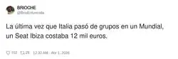 Italia no pasa de grupos&hellip; y el Ibiza ya vale el triple
