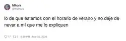 Horario de verano, s&iacute;&hellip; pero el verano est&aacute; en modo inc&oacute;gnito
