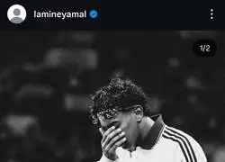 COMUNICADO de LAMINE YAMAL reprochando a los aficionados espa&ntilde;oles el c&aacute;ntico 'Musulman el que no bote' en el partido de anoche