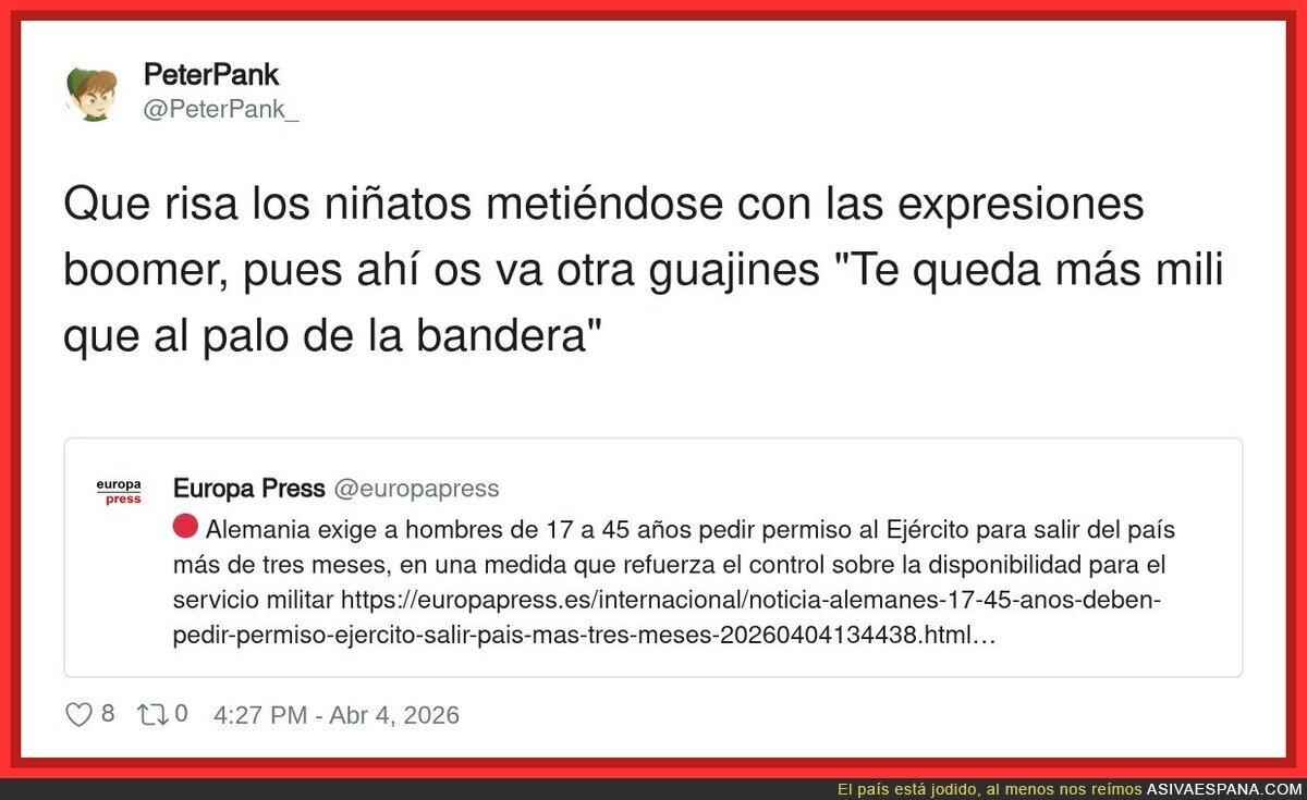 Y los boomers ri&eacute;ndose de todos desde sus segundas viviendas