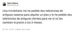 Me ped&iacute;s referencias, os pido historial: el respeto es bidireccional, cari&ntilde;o