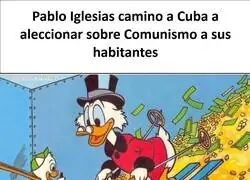 Pablo Iglesias dando lecciones