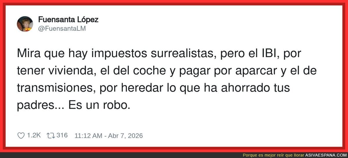 En España no tienes propiedades: tienes suscripción a Hacienda