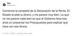 Para cobrar, campa&ntilde;a express; para explicar en qu&eacute; se va, modo avi&oacute;n