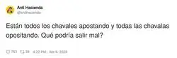 Luego dicen que no hay relevo generacional: unos financiando el vicio y otras el Estado