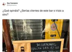 Ser&aacute; por bares en Espa&ntilde;a