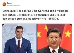 Ah&iacute; vamos, Pedrito aliado de China