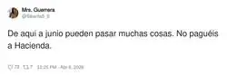 De aqu&iacute; a junio igual descubren que Hacienda me debe a m&iacute;&hellip; yo esperar&iacute;a
