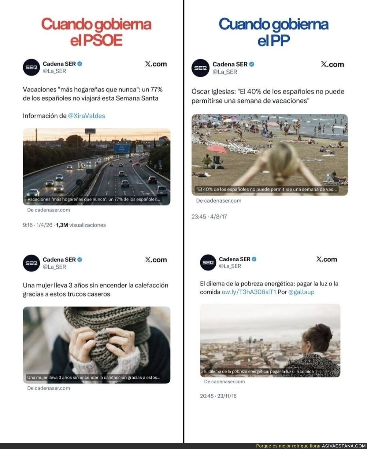 La Ser tiene el rodillo se propaganda a toda marcha