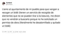 Espa&ntilde;a: donde para quitar un bid&eacute; necesitas licencia de obra y dos testigos