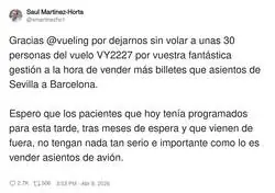 Vueling: volar no te lo garantizo, pero el overbooking te lo clavo seguro
