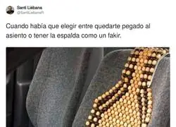 El primer &ldquo;asiento gamer&rdquo;: o te quedas pegado o sales con la espalda en modo gofre