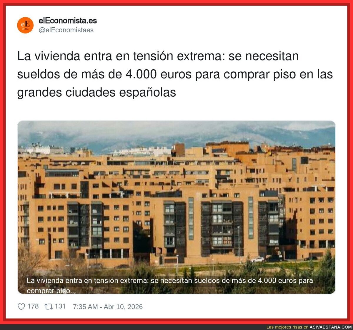 A ver si revienta todo, cae el meteorito y empezamos de nuevo con dirigentes que no sean ni mermados mentales