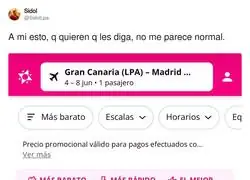 Desde Gran Canaria, sale m&aacute;s barato ir a Londres que a Madrid, WTF