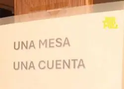 Cada vez son m&aacute;s los locales que impiden separar la cuenta de una mesa