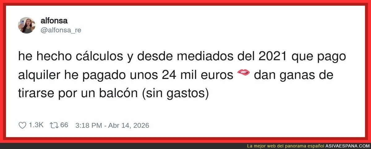 Mejor no nos pongamos a hacer este tipo de cálculos