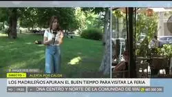 "Gente disfrutando", qu&eacute; inocente es la reportera, no lo vio venir
