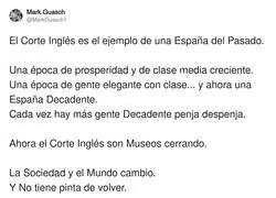 Echo de menos cuando El Corte Ingl&eacute;s era el Amazon de mi madre