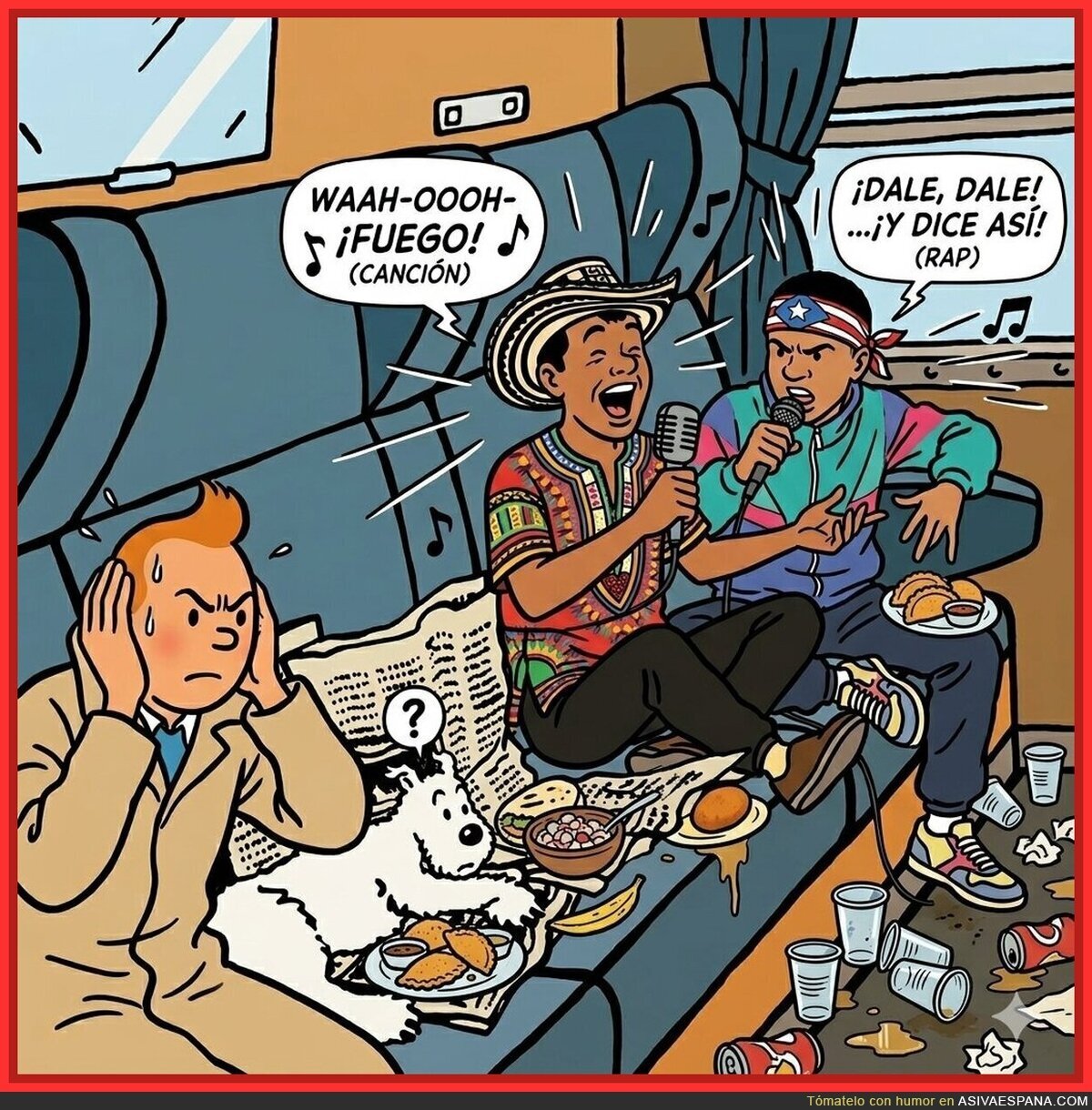 Tint&iacute;n en el Rodalies