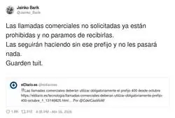 Cada tarde tengo al colombiano vendi&eacute;ndome Jazztel