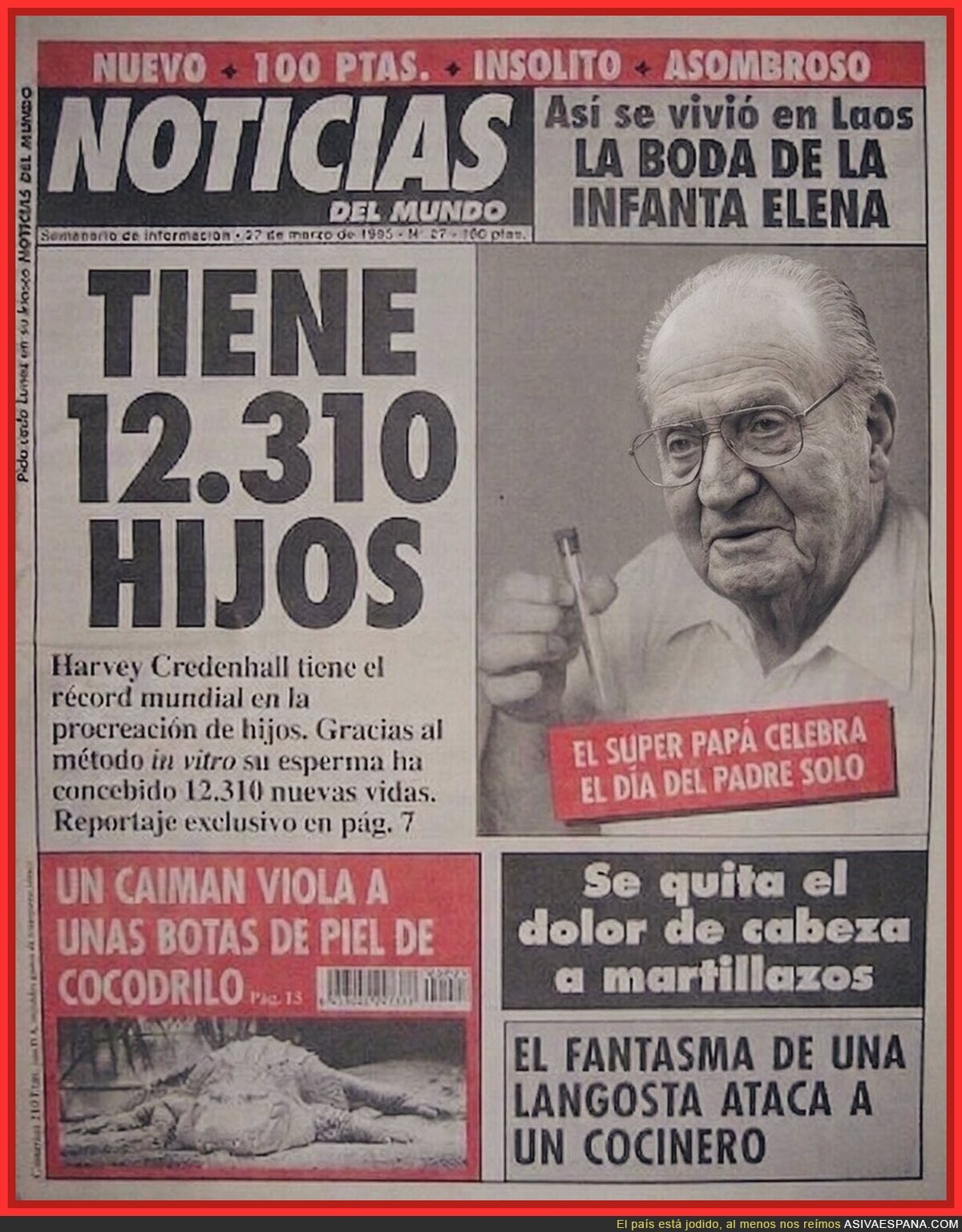 NOTICIAS DEL MUNDO. Esto s&iacute; era periodismo del bueno