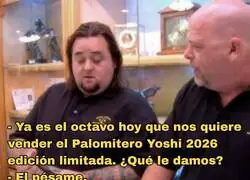 Hay mucha gente comi&eacute;ndose con patatas las palomiteras de Yoshi comprados en cines