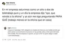 Volver a la oficina: &lsquo;hacer como que trabajas&rsquo; pero de mala leche y con tr&aacute;fico
