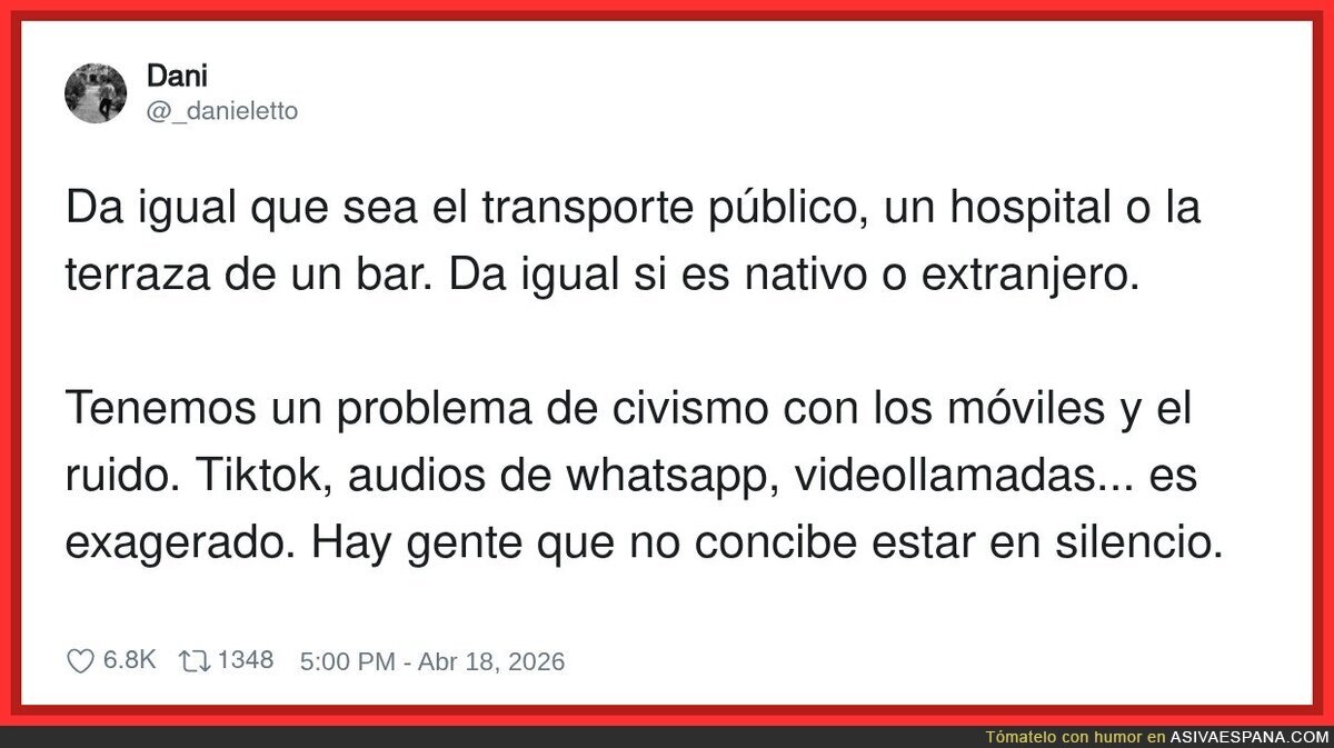 Hay gente que cree que el modo silencioso es solo para los funerales
