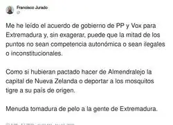 Cuando entregas un trabajo en blanco pero con mucha letra para que parezca serio
