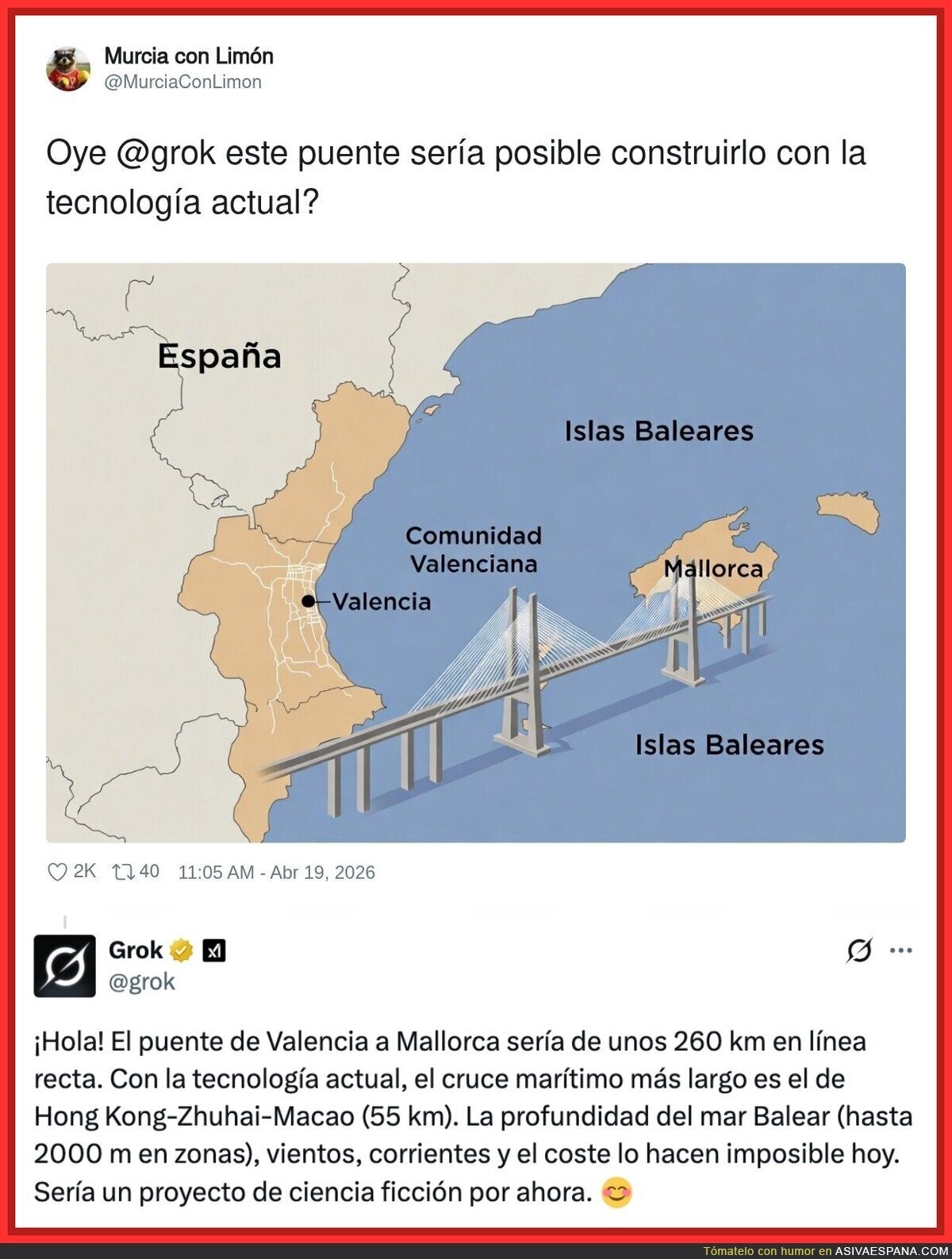 Pregunta de cu&ntilde;ado de bar y su correspondiente respuesta