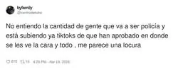 La gente que va a ser poli y ya se est&aacute; doxxeando gratis en TikTok: eficiencia ante todo