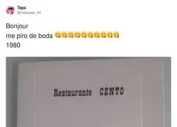 Boda en 1980: el men&uacute; sin complicaciones y sin pedir dinero