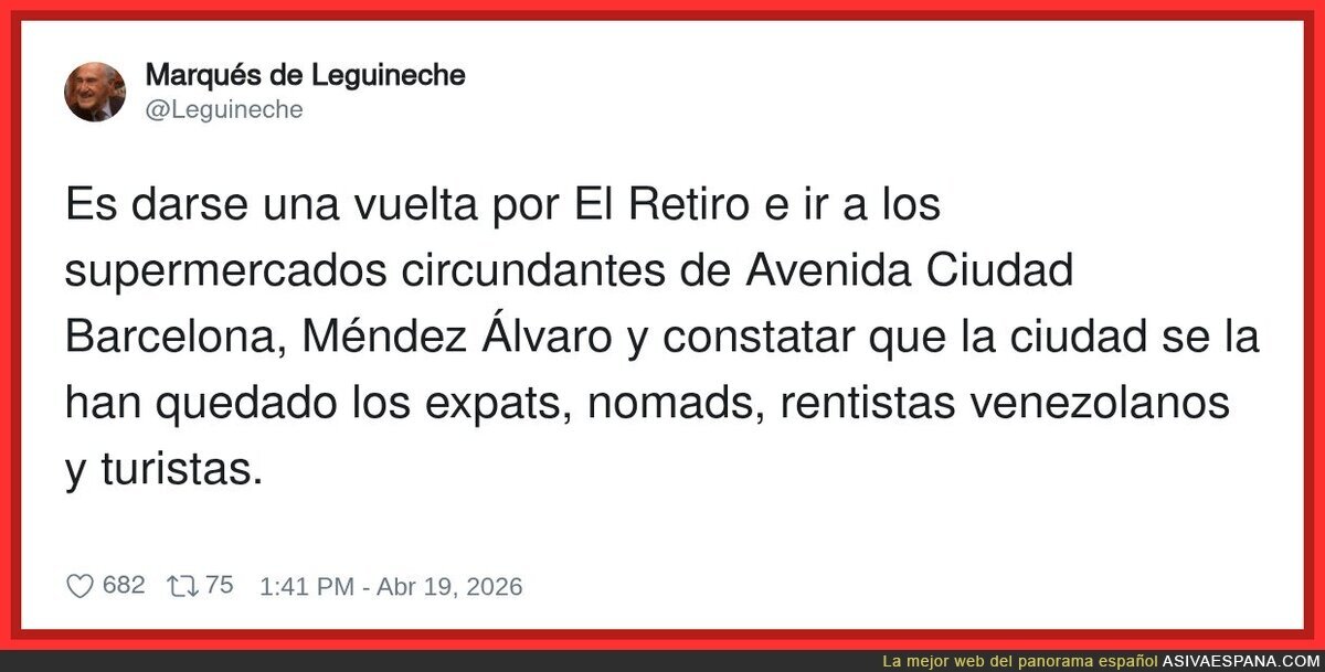 Madrid ya no es Madrid