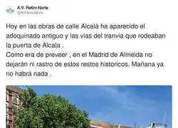 Madrid: arqueolog&iacute;a express&hellip; lo descubres hoy y ma&ntilde;ana ya es carril bici