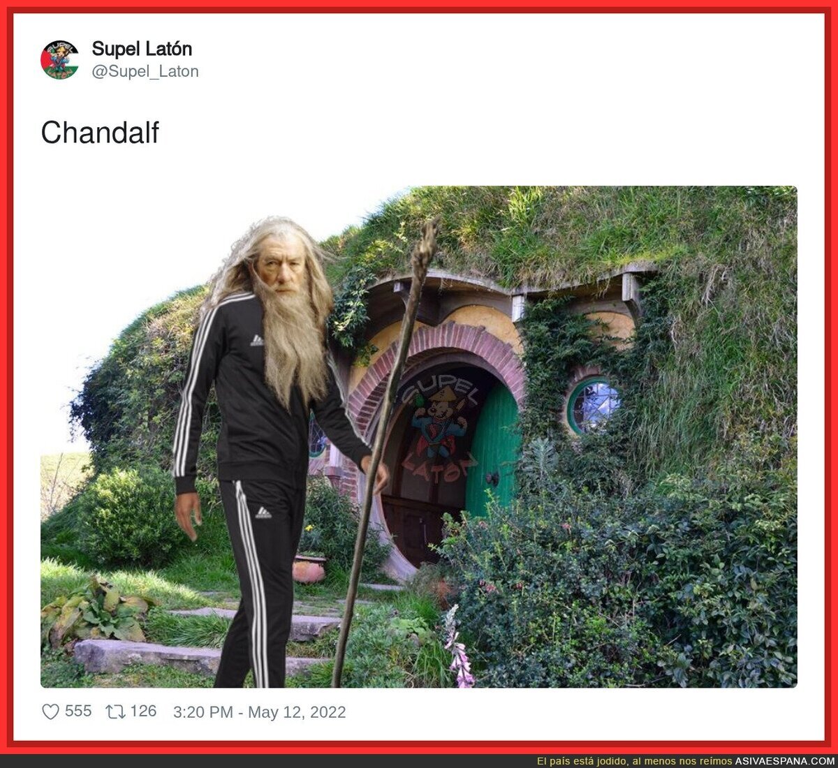 No pasar&aacute;s&hellip; sin pagarme la cuota del gym, Frodo