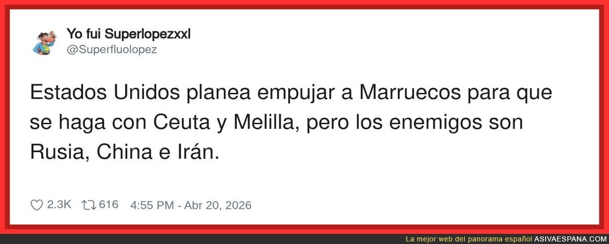 EEUU: "Marruecos, t&uacute; hazme el recado" &mdash; Espa&ntilde;a: "&iquest;Y yo qu&eacute; pinto en esta reuni&oacute;n?"