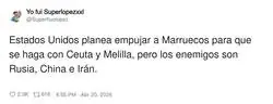 EEUU: "Marruecos, t&uacute; hazme el recado" &mdash; Espa&ntilde;a: "&iquest;Y yo qu&eacute; pinto en esta reuni&oacute;n?"