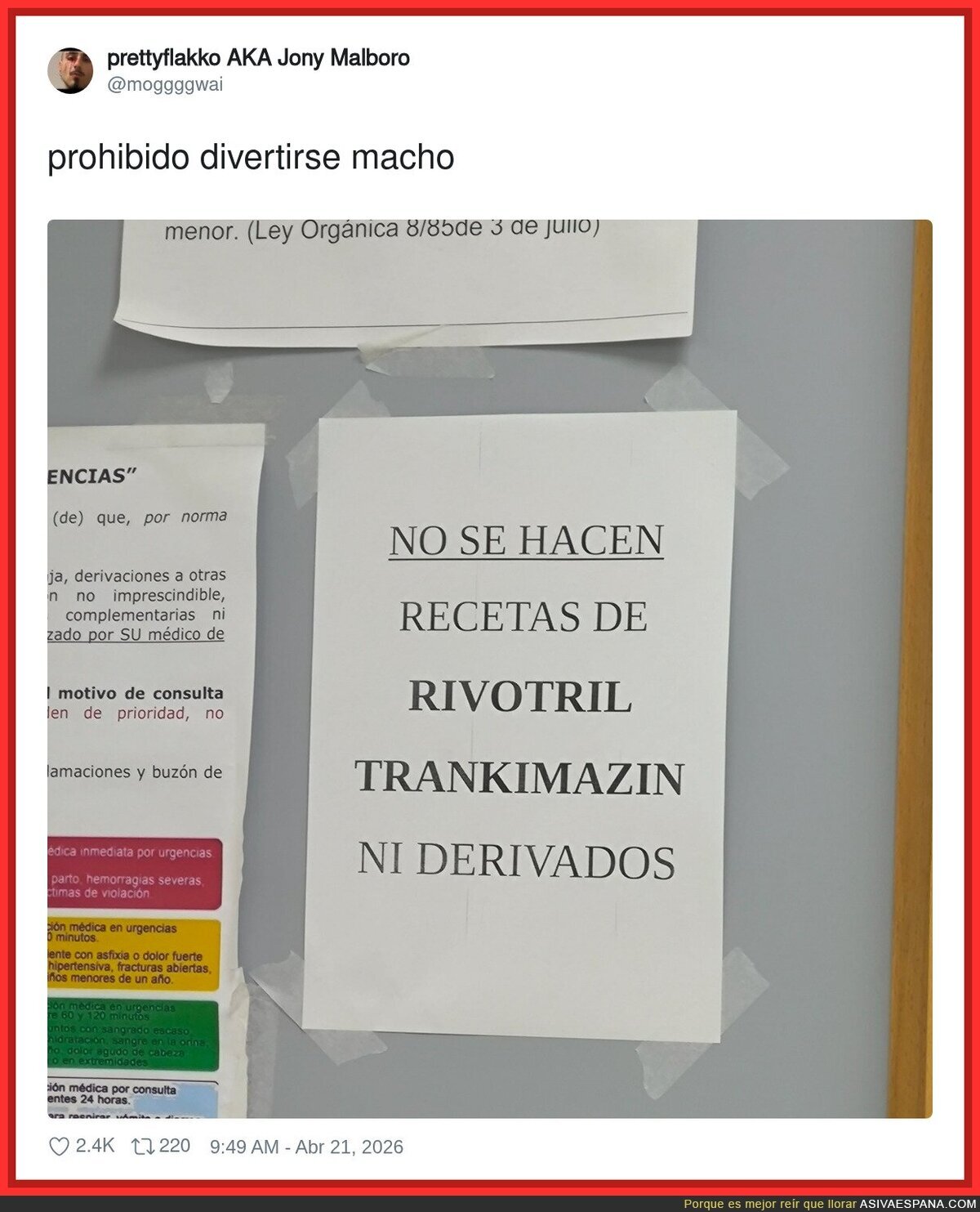 La cosa se estaba desmadrando ya