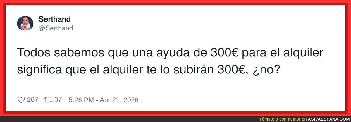 La ayuda al alquiler: cuando el casero cobra la subvenci&oacute;n antes que t&uacute;