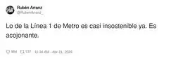 La L&iacute;nea 1 ya no es metro: es un escape room con final aleatorio