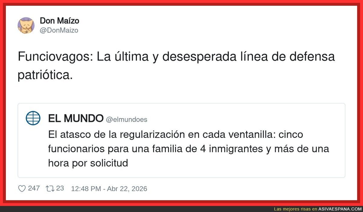 Cinco funcionarios por ventanilla y a&uacute;n as&iacute; el sello lo tiene que traer usted
