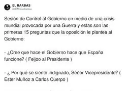 Crisis mundial, guerra y el Congreso en plan: &ldquo;vale, pero t&uacute; te sientes digno, s&iacute; o no?&rdquo;
