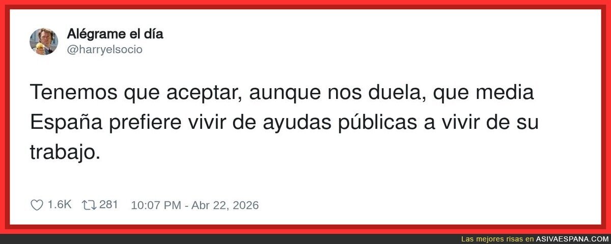 Pues claro: mi vocaci&oacute;n siempre fue ser beneficiario