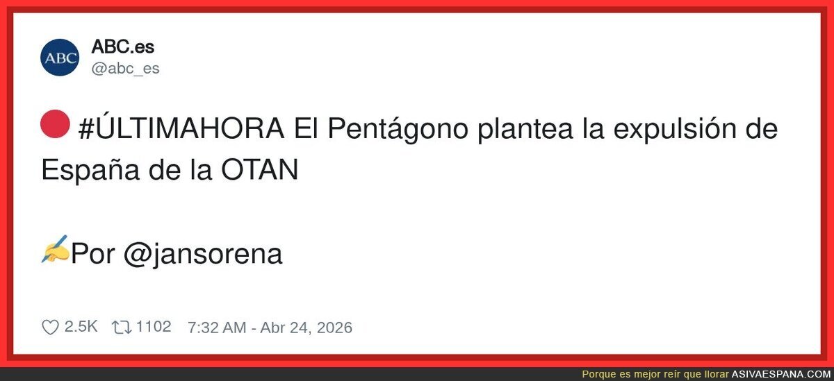 Nos quieren echar de la OTAN y yo a&uacute;n esperando que me echen de un grupo de WhatsApp